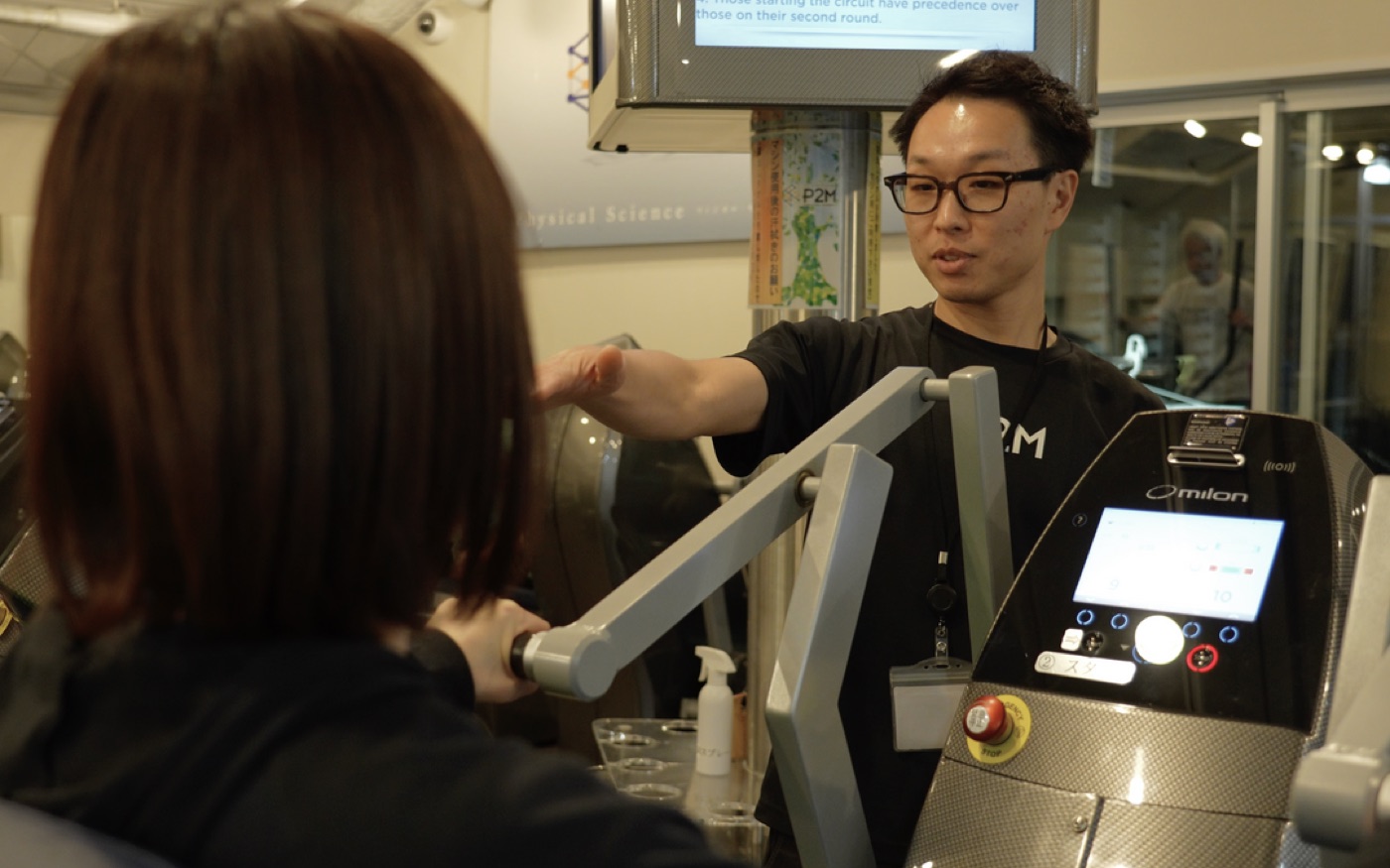 フィットネス・ラボ P2M のマシントレーニング